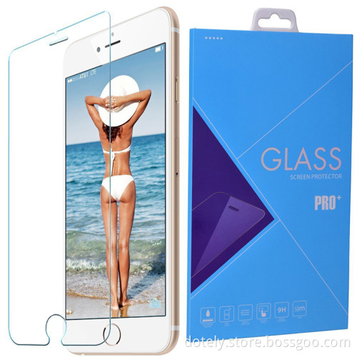 Clear Tempered Glass Mobile Phone Screen Protector